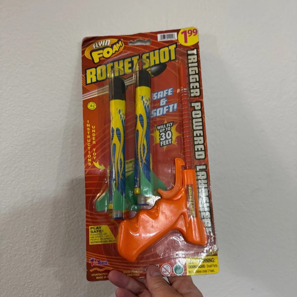 Rocket Shot - Orange and Blue